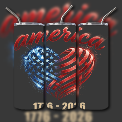 God and Country Patriotic Tumbler