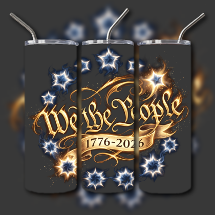 God and Country Patriotic Tumbler