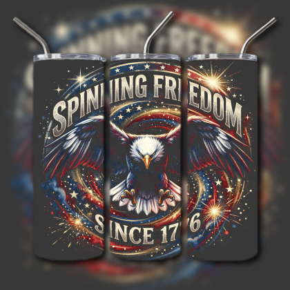God and Country Patriotic Tumbler