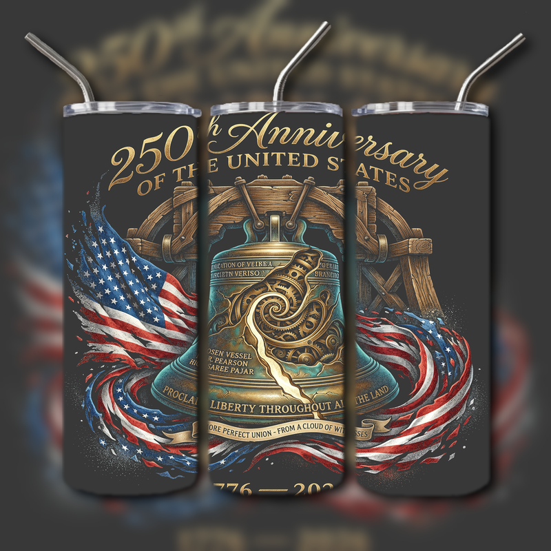 God and Country Patriotic Tumbler